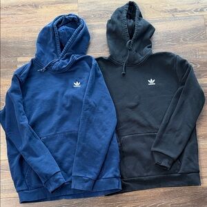 adidas Black and Navy Hoodies